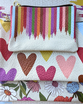 POUCHES, CLUTCHES AND BAGS