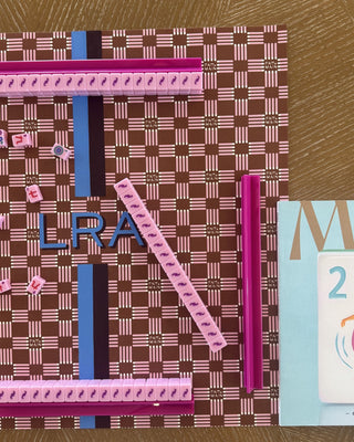 L'Été Indien Voyage travel mahjong mat by Fait à Main