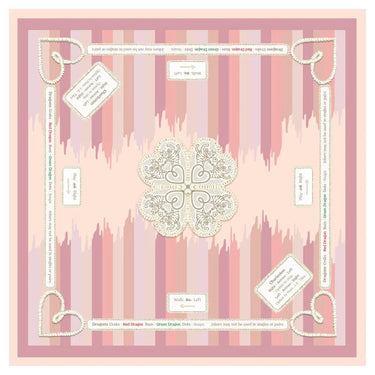 White Couch Design x Tigre de Tartán Mahjong Mat — Artwork by Luisa Rangel de Alba ***RULES EDITION***