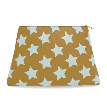 FAIT Á MAIN x TDT Leather Pouches, OLIVE STAR