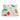 Roomy Leather Tile Bag / Clutch- LUCKY CHERRY