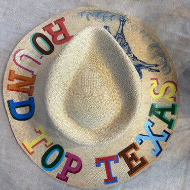 Le Chapeau Handpainted Hat